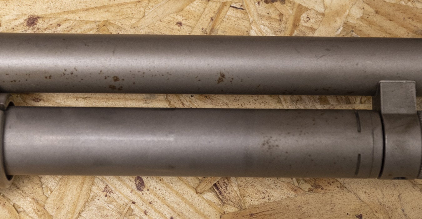 MOSSBERG 500A 12 Gauge Police Trade-In Pump Shotguns with Marinecote Finish
